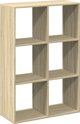 vidaXL Ράφι χώρισμα δρυς σονόμα 69,5x29x103,5 εκ.