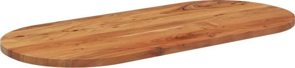 vidaXL Οβάλ επιφάνεια τραπεζιού 90x40x3,8 εκ., από συμπαγές ξύλο ακασίας