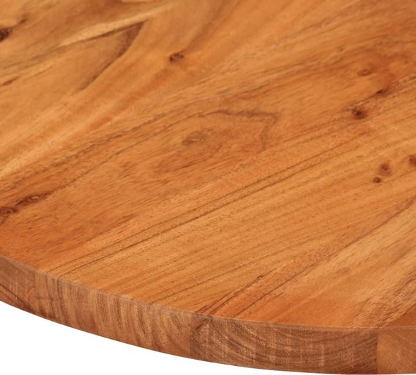 vidaXL Οβάλ επιφάνεια τραπεζιού 90x40x3,8 εκ., από συμπαγές ξύλο ακασίας