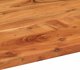 vidaXL Οβάλ επιφάνεια τραπεζιού 90x40x3,8 εκ., από συμπαγές ξύλο ακασίας