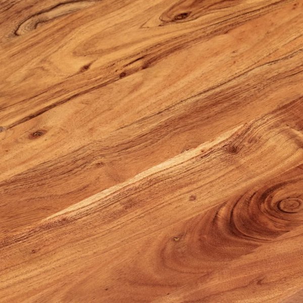 vidaXL Οβάλ επιφάνεια τραπεζιού 90x40x3,8 εκ., από συμπαγές ξύλο ακασίας