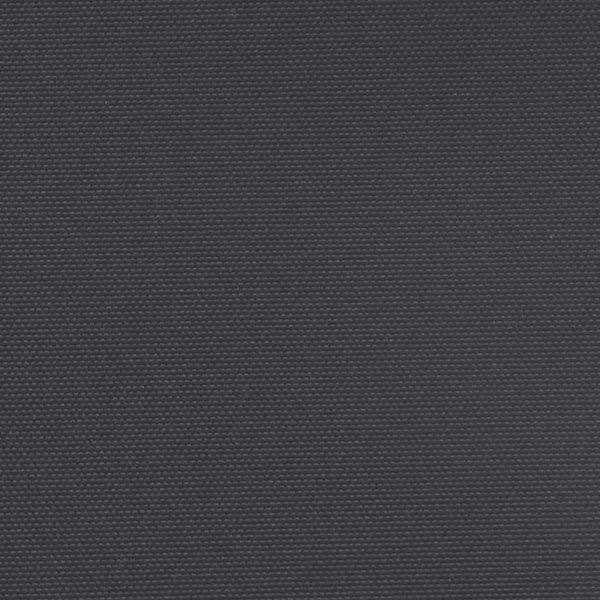 vidaXL Zwijana markiza boczna, czarna, 140 x 600 cm