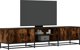 vidaXL Szafka pod telewizor przydymiony dab 180x35x41 cm