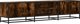 vidaXL Szafka pod telewizor przydymiony dab 180x35x41 cm
