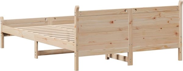 vidaXL Κορμός Κρεβατιού 120x200 cm από Μασίφ Πεύκο