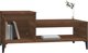Stolik kawowy vidaXL, brazowy dab 100x50x45 cm, material drewnopochodny