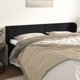 vidaXL Κεφαλάρι uszak μαύρο 183x23x78/88 cm βελούδινο