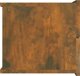 vidaXL Κομοδίνο, καπνισμένη δρυς, 40x30x30 εκ