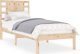 Πλαίσιο κρεβατιού vidaXL από lite drewno 90x190 cm, μονό