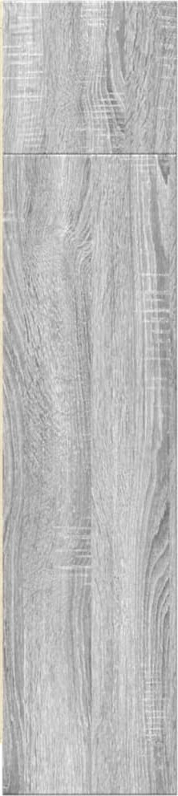 vidaXL Regal szary dab sonoma 80x24x109 cm material drewnopochodny