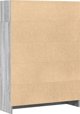 vidaXL Regal szary dab sonoma 80x24x109 cm material drewnopochodny