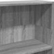 vidaXL Regal szary dab sonoma 80x24x109 cm material drewnopochodny