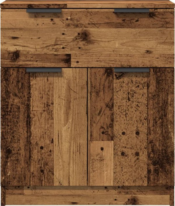 vidaXL Κομότα σε παλιό ξύλο, 60x30x70 εκ., υλικό μοριοσανίδας