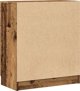 vidaXL Κομότα σε παλιό ξύλο, 60x30x70 εκ., υλικό μοριοσανίδας