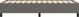 vidaXL Κά Frame κρεβατιού, γκρι, 100x200 εκ., με οικολογικό δέρμα