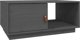 vidaXL vidaXL Stolik kawowy, szary, 80x50x35,5 cm, lite drewno sosnowe