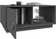 vidaXL vidaXL Stolik kawowy, szary, 80x50x35,5 cm, lite drewno sosnowe