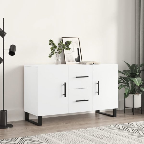 vidaXL Συρταριέρα, λευκή, 100x36x60 εκ., ξύλινο υλικό