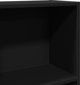 vidaXL Regal, μαύρο, 60x24x143 cm, από ξυλώδη ύλη