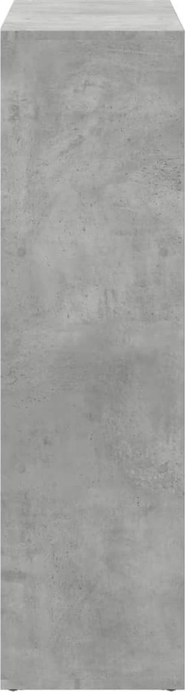 vidaXL Ράφι χωρίσμα, σκουρο γκρι μπετόν, 102x29x103,5 εκ