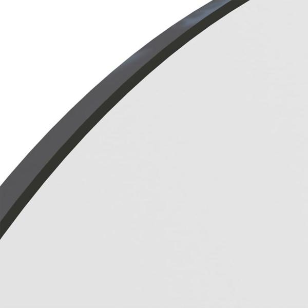 vidaXL Καθρέφτης με λαμπτήρες LED, 70x40 cm, γυάλινος με τόξο
