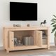vidaXL Szafka pod telewizor, 103x36,5x52 cm, lite drewno sosnowe