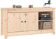 vidaXL Szafka pod telewizor, 103x36,5x52 cm, lite drewno sosnowe