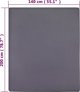 vidaXL Σεντόνια, 2 τεμάχια, ανθρακί, 140x200 cm, βαμβακερό τζέρσεϊ