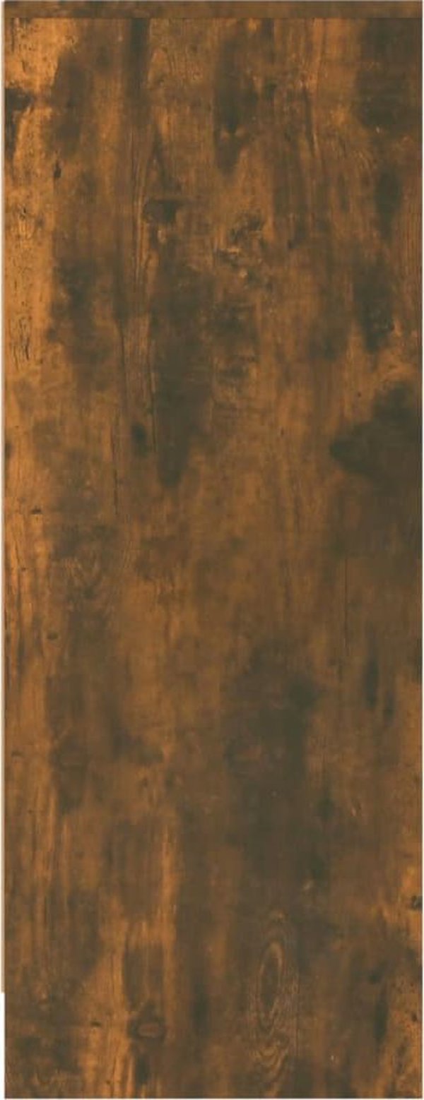 Έπιπλο παπουτσοθήκη vidaXL, καπνιστή δρυς, 60x35x92 cm