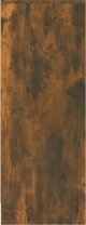 Έπιπλο παπουτσοθήκη vidaXL, καπνιστή δρυς, 60x35x92 cm