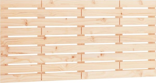 vidaXL Κεφαλάρι κρεβατιού, 156x3x63 εκ, μασίφ πεύκο