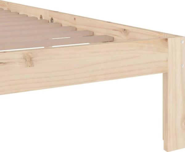 vidaXL Πλαίσιο κρεβατιού lite ξύλο 120x200 cm