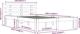 vidaXL Πλαίσιο κρεβατιού lite ξύλο 120x200 cm