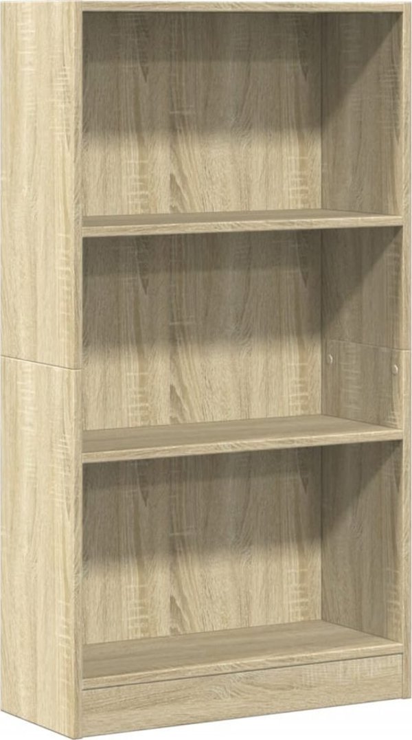 vidaXL Ράφι, Sonoma δρυς, 60x24x109 εκ., σύνθετο ξύλο