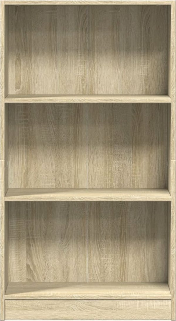 vidaXL Ράφι, Sonoma δρυς, 60x24x109 εκ., σύνθετο ξύλο