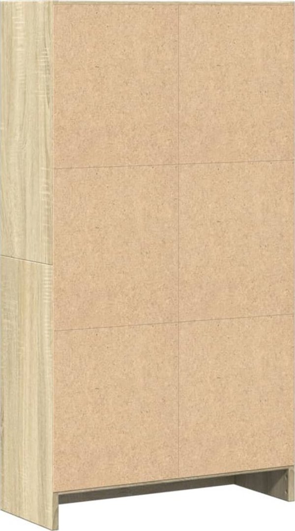 vidaXL Ράφι, Sonoma δρυς, 60x24x109 εκ., σύνθετο ξύλο