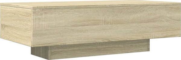 vidaXL τραπεζάκι καφέ, Sonoma δρυς, 100x49,5x31 εκ.