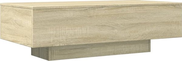 vidaXL τραπεζάκι καφέ, Sonoma δρυς, 100x49,5x31 εκ.