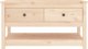 vidaXL Stolik kawowy, 102x49x55 cm, lite drewno sosnowe
