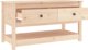 vidaXL Stolik kawowy, 102x49x55 cm, lite drewno sosnowe