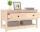 vidaXL Stolik kawowy, 102x49x55 cm, lite drewno sosnowe