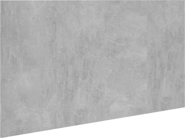 vidaXL Wezglowie lozka, szarosc betonu, 160x1,5x80 cm