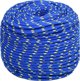 vidaXL Ναυτική γραμμή μπλε 10 mm, 500 m, πολυπροπυλένιο