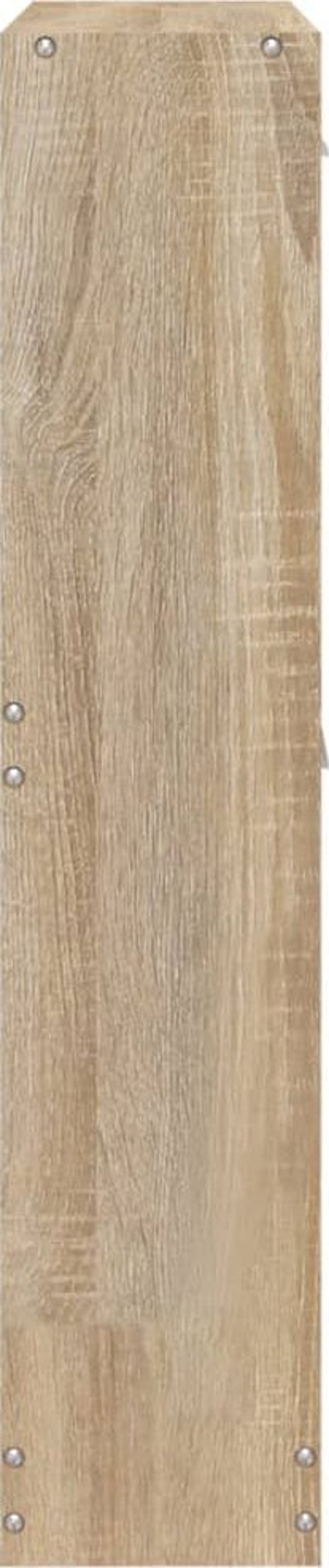 vidaXL Szafka για παπούτσια, δρυς, 59x17x81 εκ., ξυλώδες υλικό
