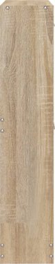 vidaXL Szafka για παπούτσια, δρυς, 59x17x81 εκ., ξυλώδες υλικό