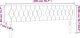vidaXL Zaglowek do lozkou me LED, skouro kafes, 200x7x78/88 cm, yfasma