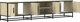 Έπιπλο TV Sonoma Δρυς 180x35x41 cm από Ξυλοπαραγωγικό Υλικό