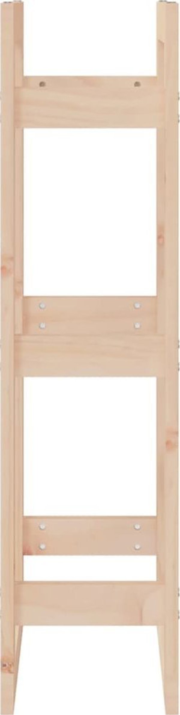 vidaXL Σταντ για καυσόξυλα, 41x25x100 εκ., από συμπαγές πεύκο