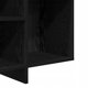 vidaXL Μπουφές Μαύρος Δρυς 120 x 30 x 75 cm από υλικό ξύλου