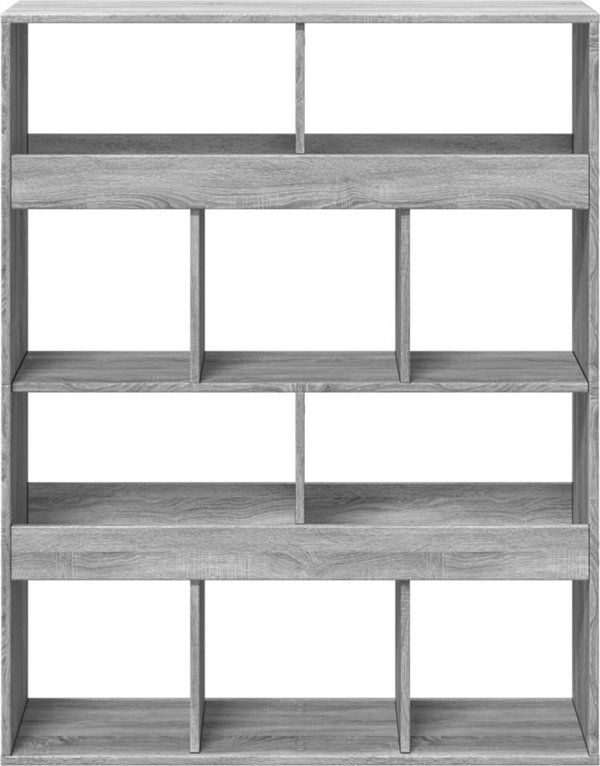 vidaXL Ράφι σε χρώμα Sonoma γκρι δρυς, 100x33x125,5 εκ.